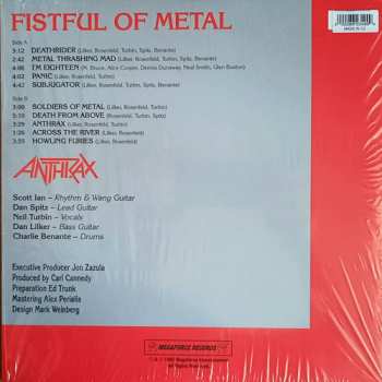 LP Anthrax: Fistful Of Metal LTD | CLR 136194