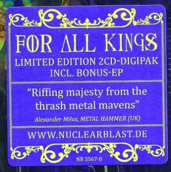 2CD Anthrax: For All Kings LTD | DIGI 12990
