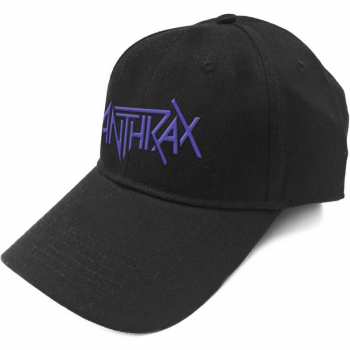 Merch Anthrax: Kšiltovka Logo Anthrax