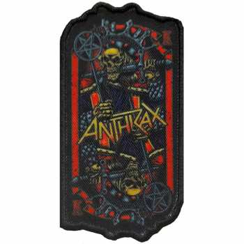 Merch Anthrax: Nášivka Evil King