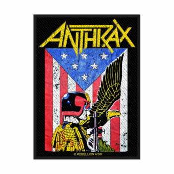 Merch Anthrax: Nášivka Judge Dredd 