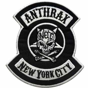 Merch Anthrax: Nášivka Nyc