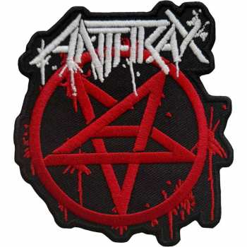 Merch Anthrax: Nášivka Pent Logo Anthrax