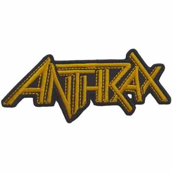 Merch Anthrax: Nášivka Yellow Logo Anthrax