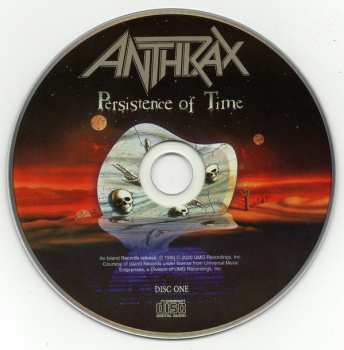 2CD/DVD Anthrax: Persistence Of Time 27744