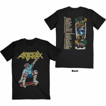 Merch Anthrax: Tričko Spreading Skater Notman Vintage  L