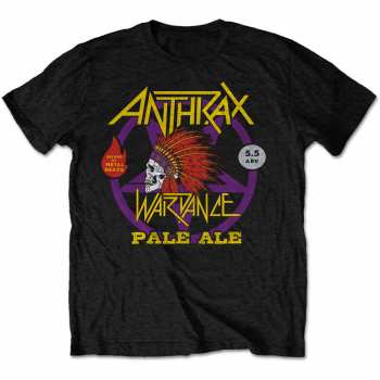 Merch Anthrax: Tričko War Dance Paul Ale World Tour 2018  XXL