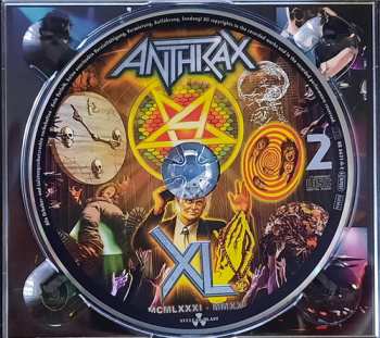 2CD/Blu-ray Anthrax: XL (MCMLXXXI - MMXXI) 385780