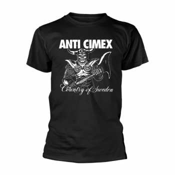 Merch Anti Cimex: Tričko Country Of Sweden