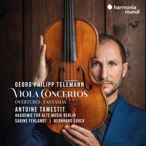 CD Georg Philipp Telemann: Viola Concertos: Overtures - Fantasias 419654