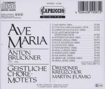CD Anton Bruckner: Ave Maria: Geistliche Chöre • Motets 318532