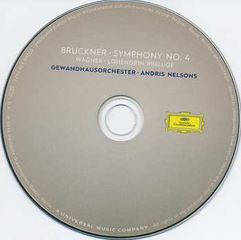 CD Anton Bruckner: Bruckner • Symphony No. 4 | Wagner • Lohengrin Prelude 45786