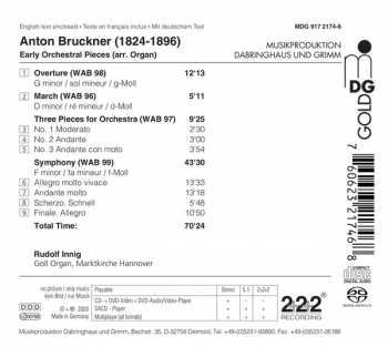SACD Anton Bruckner: Early Orchestral Pieces (Arr. Organ) 119984