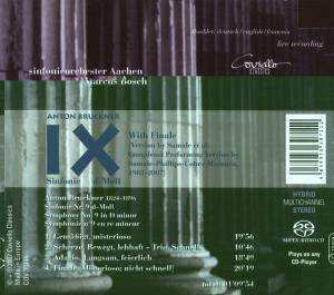 SACD Anton Bruckner: IX Sinfonie D-Moll With Finale 307992