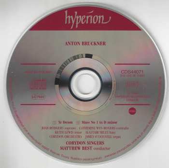3CD Anton Bruckner: Masses • Te Deum • Psalm 150 289191