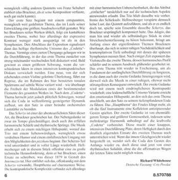 CD Anton Bruckner: String Quintet In F Major / String Quartet In C Minor
