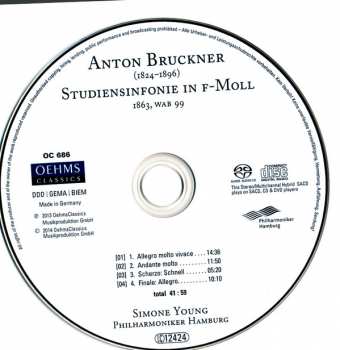 SACD Anton Bruckner: Studiensinfonie (1863) 292345