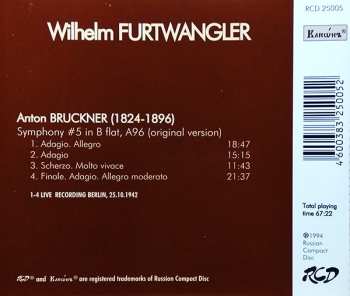 CD Anton Bruckner:  Symphony No.5 483564