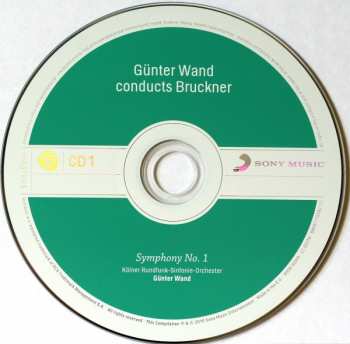 9CD/Box Set Anton Bruckner: Günter Wand Conducts Bruckner Symphonies Nos. 1 - 9 192592