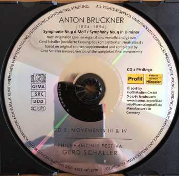 2CD Anton Bruckner: Symphony 9 With Completed Finale (Revised Version) 121530