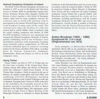 CD Anton Bruckner: Symphony No. 2 (1872 Version) 229770