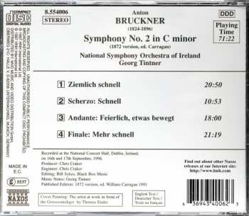 CD Anton Bruckner: Symphony No. 2 (1872 Version) 229770