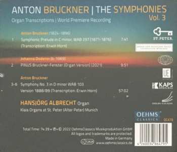 CD Anton Bruckner: Symphony No. 3 In D Minor 239122