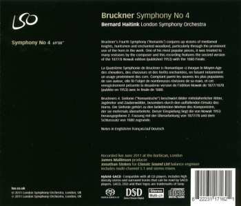 CD Anton Bruckner:  Symphony No.4 'Romantic' 330325