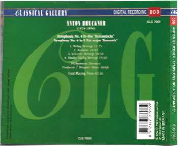 CD Anton Bruckner: Symphony No. 4 Romantic 409068