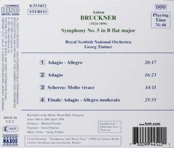 CD Anton Bruckner: Symphony No. 5 284722