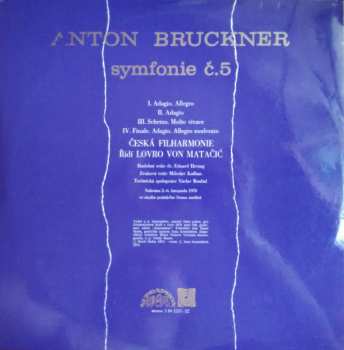 2LP Anton Bruckner: Symfonie Č. 5 (2xLP) 140507