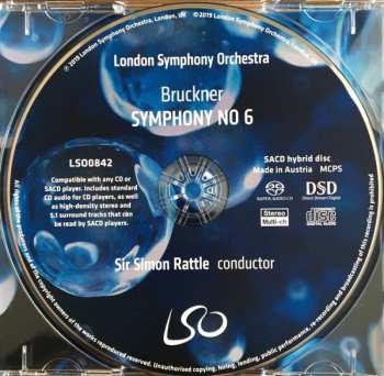 SACD Anton Bruckner: Symphony No 6 254284