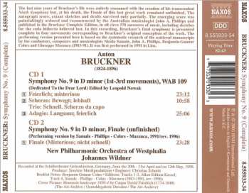 2CD Anton Bruckner: Symphony No. 9 (With Reconstructed Final) 302967