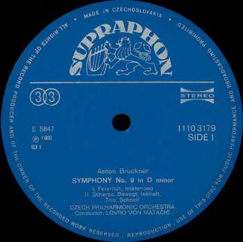 LP Anton Bruckner: Symphony No.9 280218