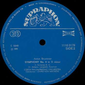 LP Anton Bruckner: Symphony No.9 280218