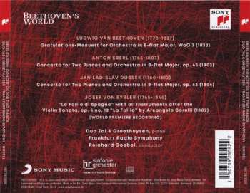 CD Anton Eberl: Concertos For Two Pianos 176536