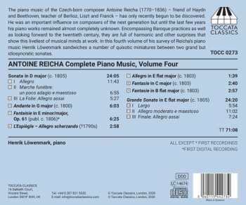CD Anton Reicha: Complete Piano Music, Volume Four 346530