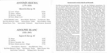 CD Anton Reicha: Oktett Es-Dur Op.96 - Septett E-Dur Op.40 152515