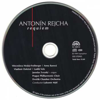 CD Anton Reicha: Requiem 30142