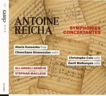 Album Anton Reicha: Sinfonia Concertante Für 2 Celli & Orchester