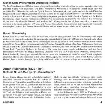 CD Anton Rubinstein: Symphony No. 4 "Dramatic" 239118