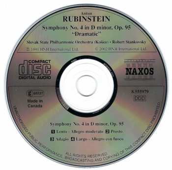 CD Anton Rubinstein: Symphony No. 4 "Dramatic" 239118