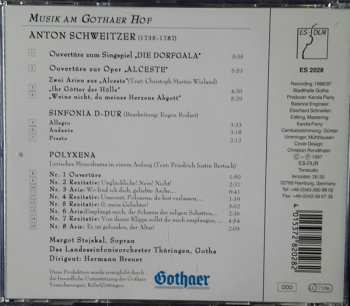CD Anton Schweitzer: Musik am Gothaer Hof  456301