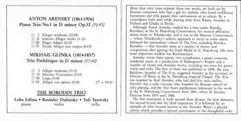 CD Anton Stepanovich Arensky: Piano Trios 321280