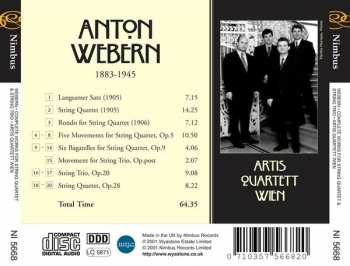 CD Anton Webern: Complete Works For String Quartet And String Trio