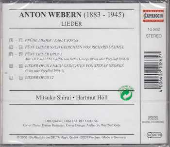 CD Anton Webern: Lieder 239193