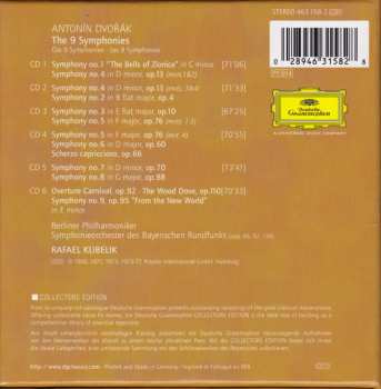 6CD/Box Set Antonín Dvořák: The 9 Symphonies 398798