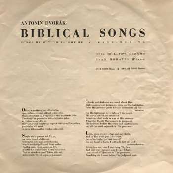 LP Antonín Dvořák: Biblical Songs; Evening Song; Songs My Mother Taught Me 501406
