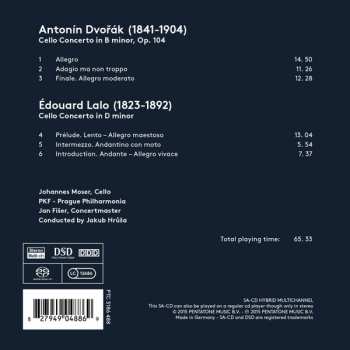 SACD Antonín Dvořák: Cello Concertos 180787