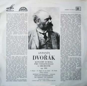 LP Antonín Dvořák: Koncert H Moll Pro Violoncello A Orchestr 117526